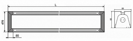 Светильник ZF-Q-LED-144ELT-1280 (5700К) Halla lighting белый